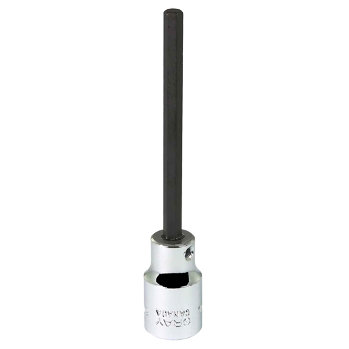 Douille &agrave; embout, 5 mm x 3-7/8" lo, Prise 3/8" CSL Industriel Inc.