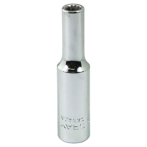 Socket, 3/16", 1/4" Drive, 12 Points CSL Industriel Inc.