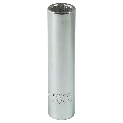 Socket, 5/16", 1/4" Drive, 12 Points CSL Industriel Inc.