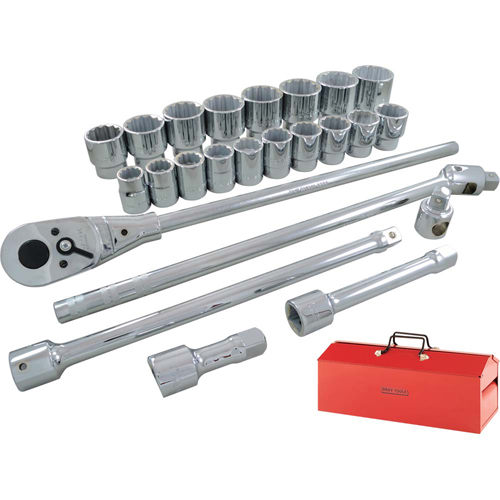 Socket & Attachment Set, 26 Pcs, 3/4" Drive Size CSL Industriel Inc.