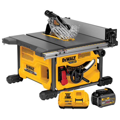 60V Max FlexVolt 8-1/4" Table Saw Kit CSL Industriel Inc.