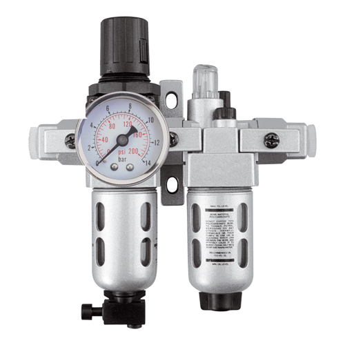 Modular Filter/Regulator & Lubricator (Gauge Included), 1/4" NPT CSL Industriel Inc.