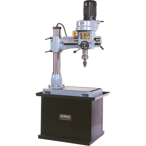 Perceuse-Fraiseuse Radiale, 1/2" Mandrin, 5 Vitesse(s), 21-5/8" la X 19-5/8" lo, #3 Morse CSL Industriel Inc.