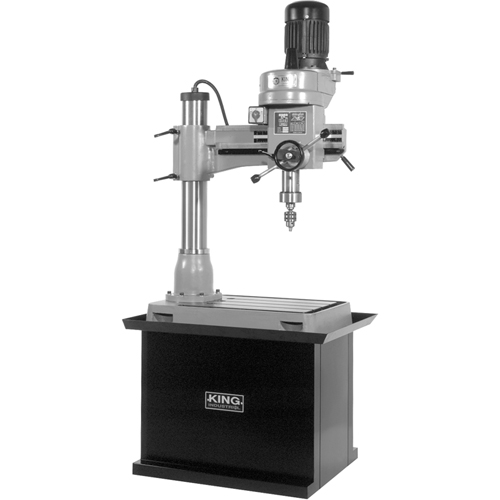 Perceuse-Fraiseuse Radiale, 1/2" Mandrin, 5 Vitesse(s), 21-5/8" la X 19-5/8" lo, #3 Morse CSL Industriel Inc.