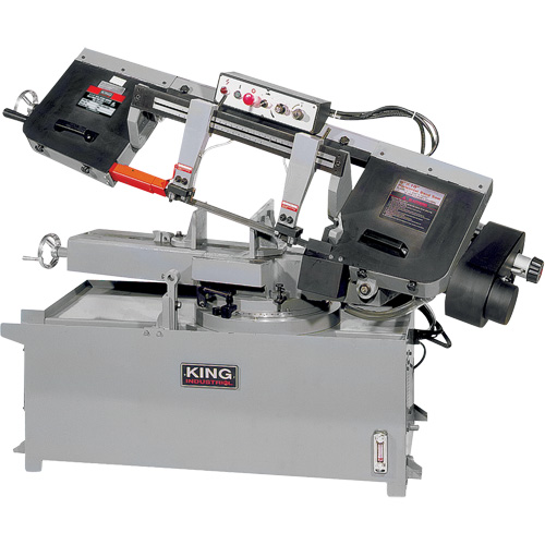 Metal Cutting Swivel Bandsaw, Horizontal, 9" x 18" Rectangular Cutting Capacity CSL Industriel Inc.