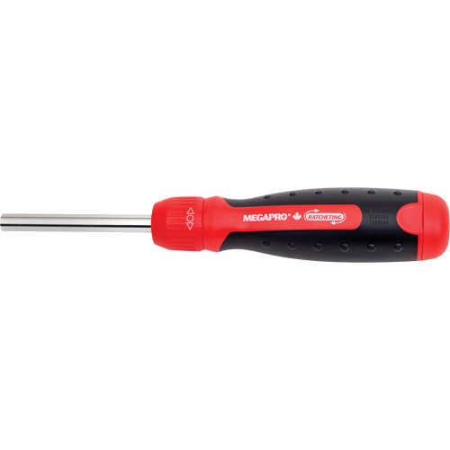 Ratcheting Tamperproof Screwdriver, 8-1/2" L, Cushion Grip Handle CSL Industriel Inc.
