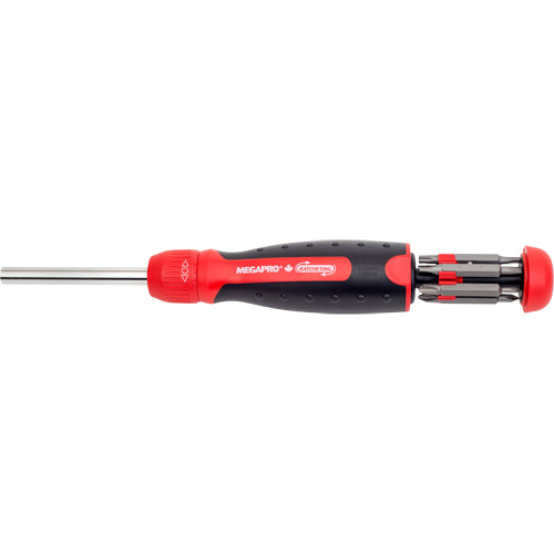 Ratcheting Tamperproof Screwdriver, 8-1/2" L, Cushion Grip Handle CSL Industriel Inc.