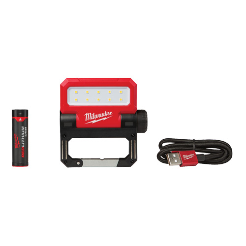 USB Rover Pivoting Flood Light, LED, 550 Lumens, Rechargeable Batteries CSL Industriel Inc.