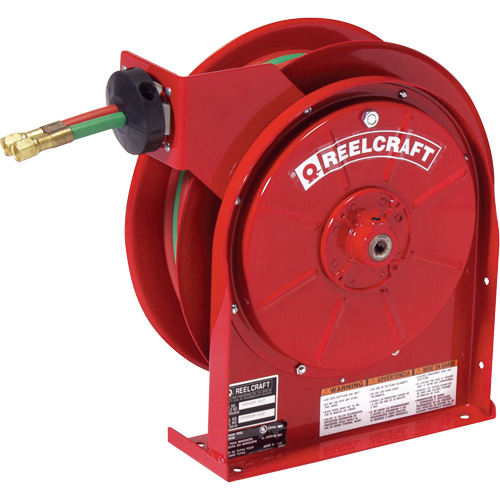 Spring Retractable Welding Hose Reel, Welding Gases, 1/4" x 25', Dual Hose, 200 psi CSL Industriel Inc.