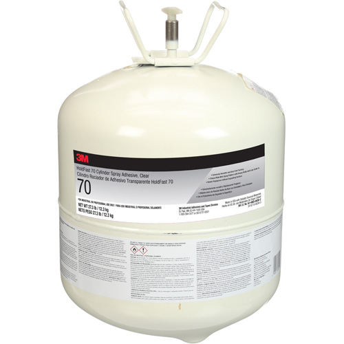 Adh&eacute;sif en a&eacute;rosol HoldFast 70 Scotch-Weld, Transparent, Contenant CSL Industriel Inc.