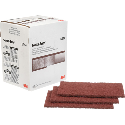 Scotch-Brite Extra-Duty Hand Pad, Aluminum Oxide, 9" x 6", Fine Grit CSL Industriel Inc.