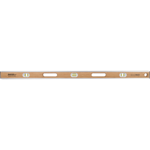 Eco-Tech&reg;  Bamboo Level, I-Beam, 48" L, Wood, 3, Non-Magnetic CSL Industriel Inc.