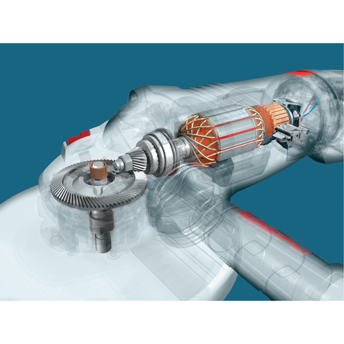 Grande meule angulaire &agrave; haute performance, 9", 120 V, 15 A, 6500 Tr/min CSL Industriel Inc.