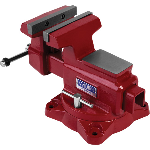 Utility HD Bench Vise, 6-1/2" Jaw Width, 4-1/4" Throat Depth CSL Industriel Inc.