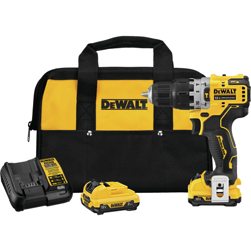 Ensemble de tournevis &agrave; percussion avec moteur sans balai Xtreme, 12 V, 3/8", 250 UWO, 0-1500 tr/min CSL Industriel Inc.