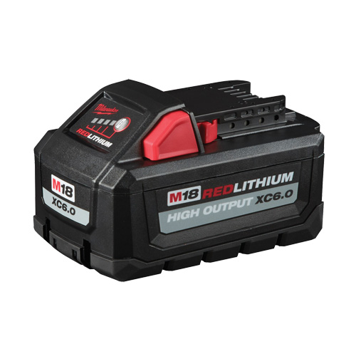 M18 Redlithium High Output 6.0 Battery Pack, Lithium-Ion, 18 V, 6.0 Ah CSL Industriel Inc.