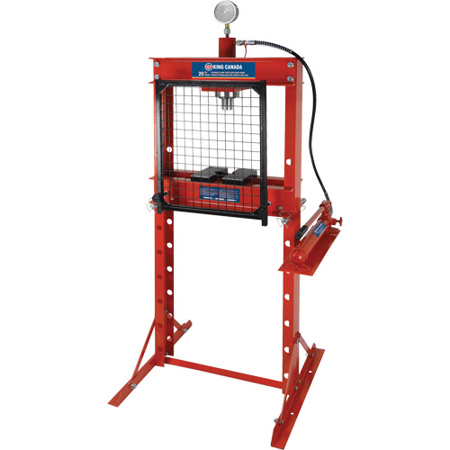Hydraulic Shop Press with Grid Guard, 20 tons Capacity CSL Industriel Inc.