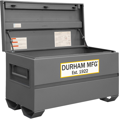 Jobsite Storage Box, 48" x 24" x 27-13/16", Steel, Grey CSL Industriel Inc.