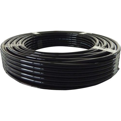 Tube pneumatique &agrave; longue dur&eacute;e de vie, Air, 4 mm/0,15625" DE x 100' lo, Nylon/Polyur&eacute;thane, Noir, 353 psi &agrave; 20°C CSL Industriel Inc.
