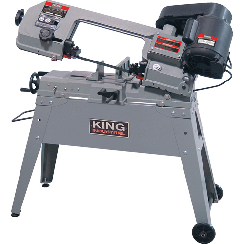 Metal Cutting Band Saw, Horizontal/Vertical, 5" Round and 4-1/2" x 6" Rectangular Cutting Capacity CSL Industriel Inc.