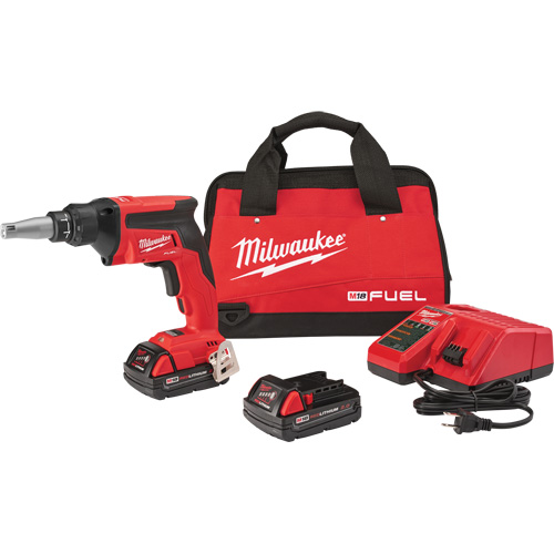 Ensemble de visseuse compacte pour cloisons s&egrave;ches M18 Fuel CSL Industriel Inc.
