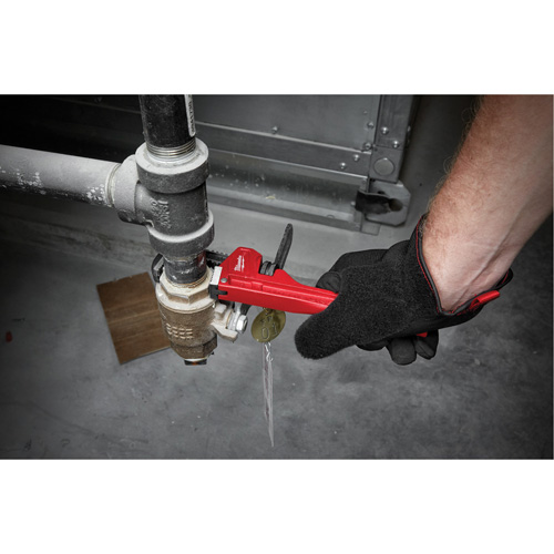 Pipe Wrench, 1" Jaw Capacity, 8" Long, Powder Coated Finish CSL Industriel Inc.