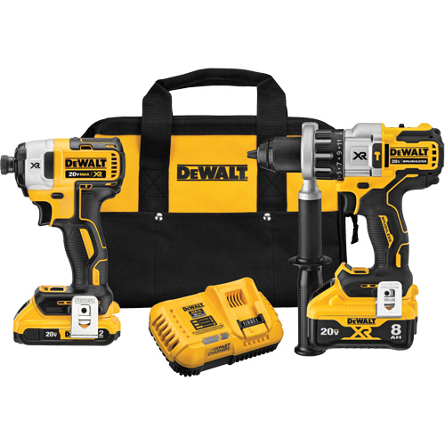 Max XR&reg; Hammer Drill/Driver & Impact Driver Kit, Lithium-Ion, 20 V CSL Industriel Inc.