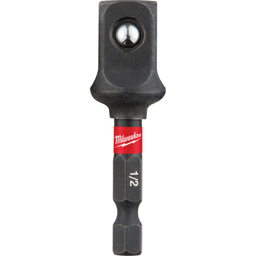 Adaptateur de douille &agrave; chocs Shockwave, 1/4" Prise, Dimension m&acirc;le 1/2", Sph&eacute;rique, 2" lo CSL Industriel Inc.