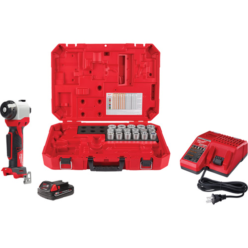 Trousse de pince &agrave; d&eacute;nuder M18 avec 17 bagues en cuivre THHN/XHHW CSL Industriel Inc.