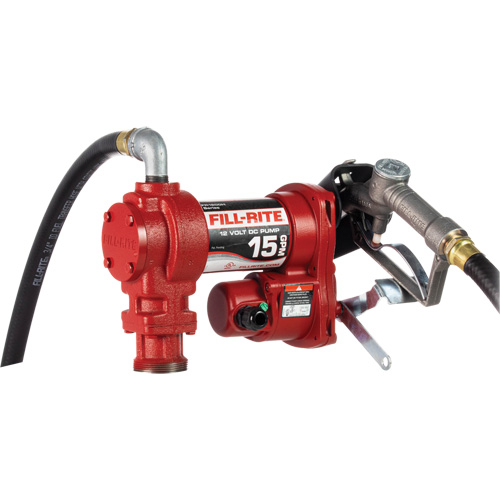 Heavy-Duty Fuel Transfer Pump with Manual Nozzle CSL Industriel Inc.