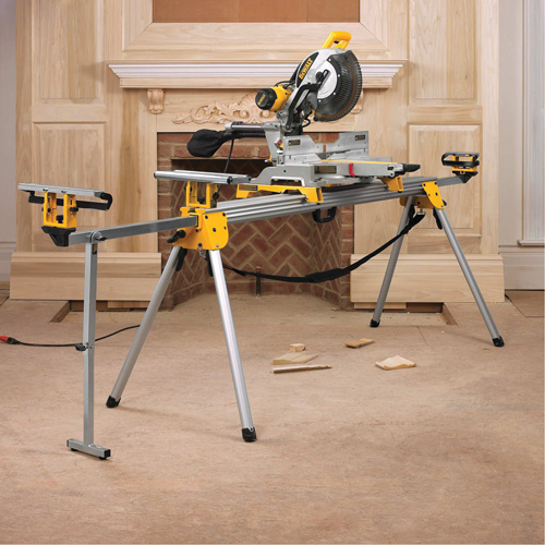 Double Bevel Sliding Compound Mitre Saw with Stand CSL Industriel Inc.