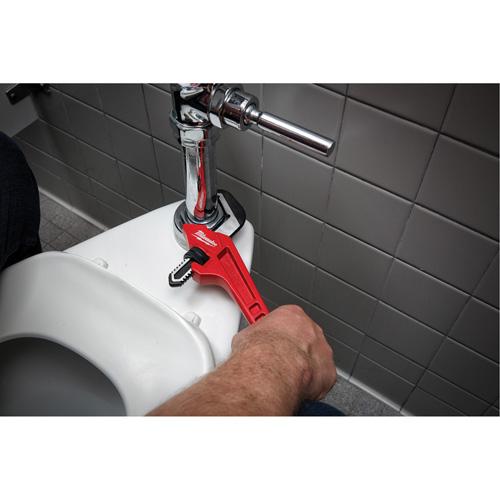 Steel Offset Hex Pipe Wrench, 2-5/8" Jaw Capacity, 10-1/2" Long, Powder Coated Finish, Ergonomic Handle CSL Industriel Inc.