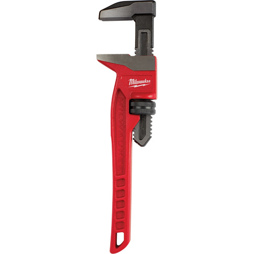 Cl&eacute; &agrave; tuyau &agrave; m&acirc;choires lisses, Cap des m&acirc;choires 2-5/8", Longueur 12", Fini Rev&ecirc;tement en poudre, Prise Ergonomique CSL Industriel Inc.