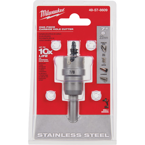 Scies-cloches au carbure monobloc, 7/8", Profondeur de la coupe de 3/16" CSL Industriel Inc.