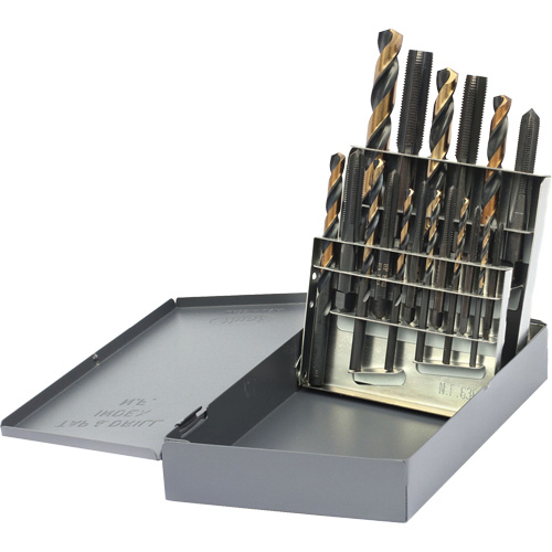 DRILLCO Tap & Drill Set, 18 Pieces CSL Industriel Inc.