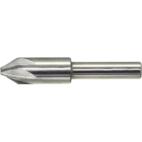 DRILLCO Chatterless Countersink, 5/8", High Speed Steel, 90° Angle, 6 Flutes CSL Industriel Inc.