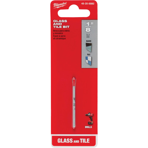 Foret pour verre et carreaux, 1/8", Carbure CSL Industriel Inc.