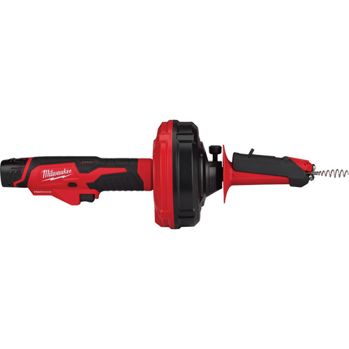 Trapsnake Auger with Cable Drive Automatic Feed & Retract, Powered, 25' Cable Length, 1/4" Cable Diameter CSL Industriel Inc.
