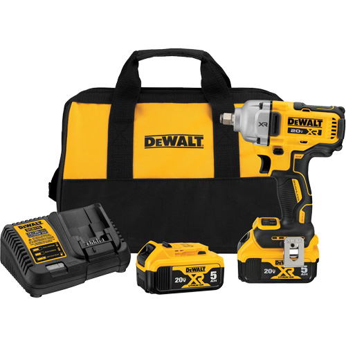 Max* Tool Connect Brushless Mid-Range Impact Wrench with Detent Pin Anvil Kit, 20 V, 1/2" Socket CSL Industriel Inc.