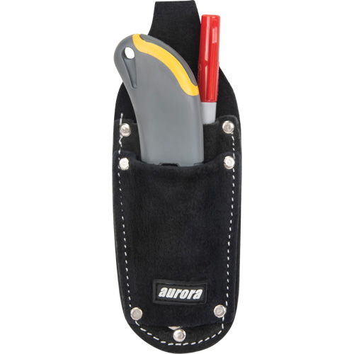 Utility Pouch, Knife Holder, Leather, 3 Pockets CSL Industriel Inc.