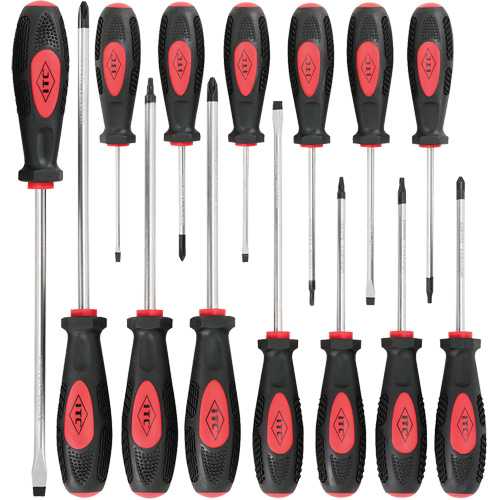 IESD-14S Ergonomic Screwdriver Set, 14 Pcs., Magnetic CSL Industriel Inc.