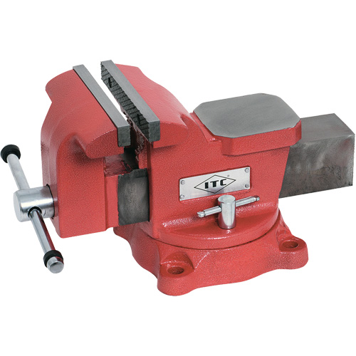Swivel Base Mechanic's Vise, 6" Jaw Width, 3" Throat Depth CSL Industriel Inc.