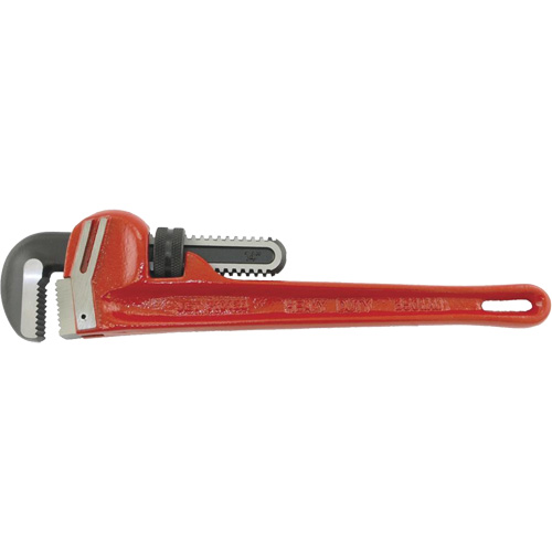 PW-14 Cl&eacute;s pour tuyau en acier - m&acirc;choire en chrome molybd&egrave;ne, Cap des m&acirc;choires 2-7/16", Longueur 14", Fini Chrome CSL Industriel Inc.