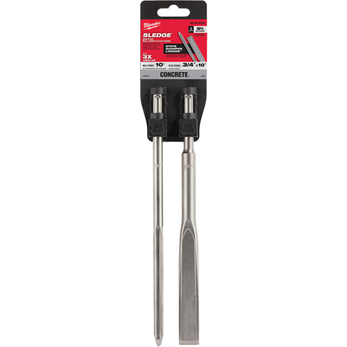 SDS PLUS Sledge Bull Point & Flat Chisel Set CSL Industriel Inc.