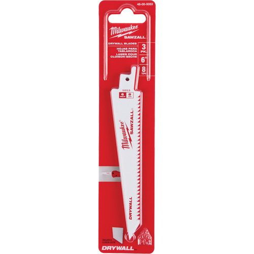 Lames Sawzall 8 TPI pour cloison s&egrave;che CSL Industriel Inc.