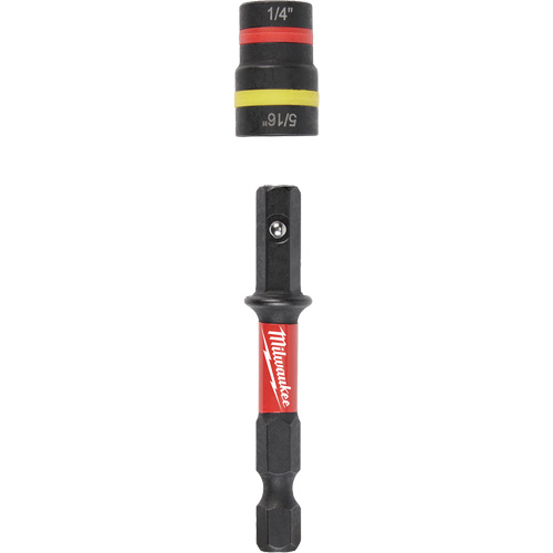 Shockwave Impact Duty Quik-Clear 2-in-1 Nut Drivers, 5/16"/1/4" Drive, 2-1/4" L, Magnetic CSL Industriel Inc.