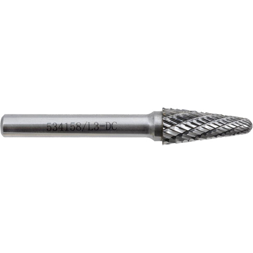 L3-DC Fraise conique 9 JET-KUT (embout rayon), 3/8" dia. CSL Industriel Inc.