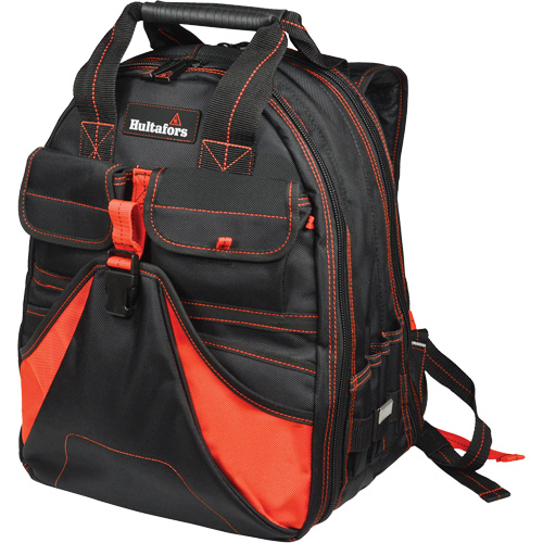 Deluxe Tool Backpack, Black/Red, Ballistic/Polyester CSL Industriel Inc.