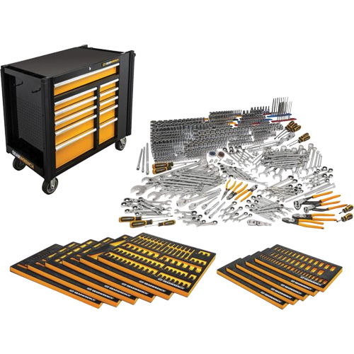 Master Mechanic's Hand Tool Set & Mobile Work Station, 614 Pieces CSL Industriel Inc.