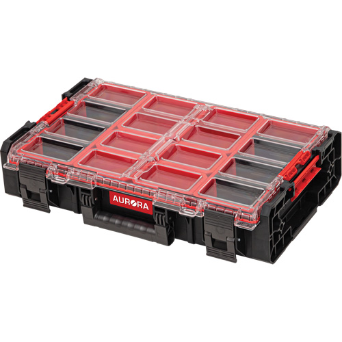 Organisateur tr&egrave;s-grand avec bacs courts Arx, 23" x 15-1/5" x 5", Noir CSL Industriel Inc.